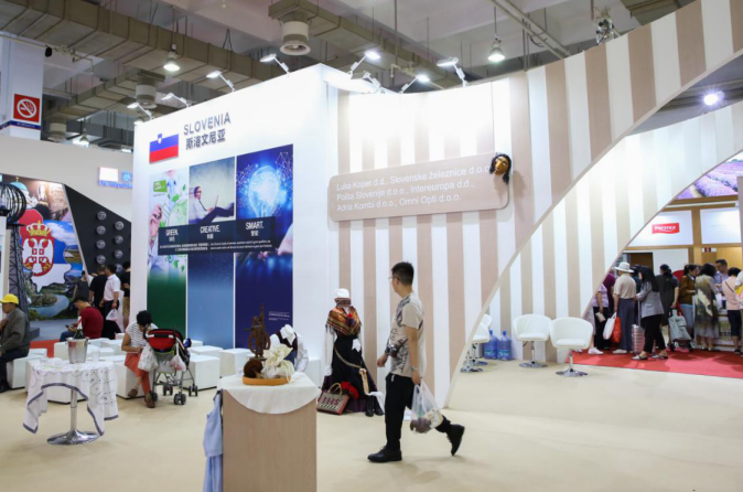 Slovenski paviljon na China-CEEC Expo 2019 v Ningboju. Foto: arhiv SPIRIT Slovenija
